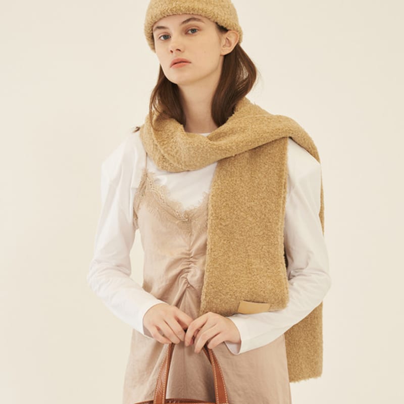 SOFT SEOUL Boucle Muffler_4Colors