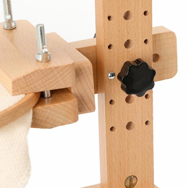 Adjustable Embroidery Stand Embroidery Hoop Stand Rotated Cross Stitching Stand, Hands Free Embroidery Hoop Holder