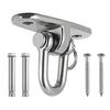 Ceiling Mount Swing Hanger with Screws Heavy Duty 360 Degrees Swivel Indoor Outdoor Porch Yoga Swing Hammock Hanging Chair Ceiling Hook