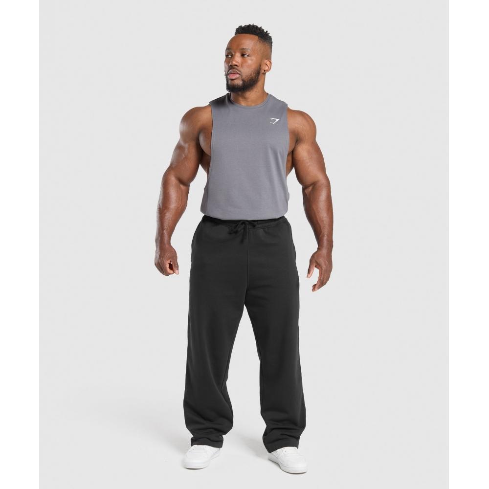 Gymshark React Drop Arm Tank Brushed Grey A2a8o Gchk