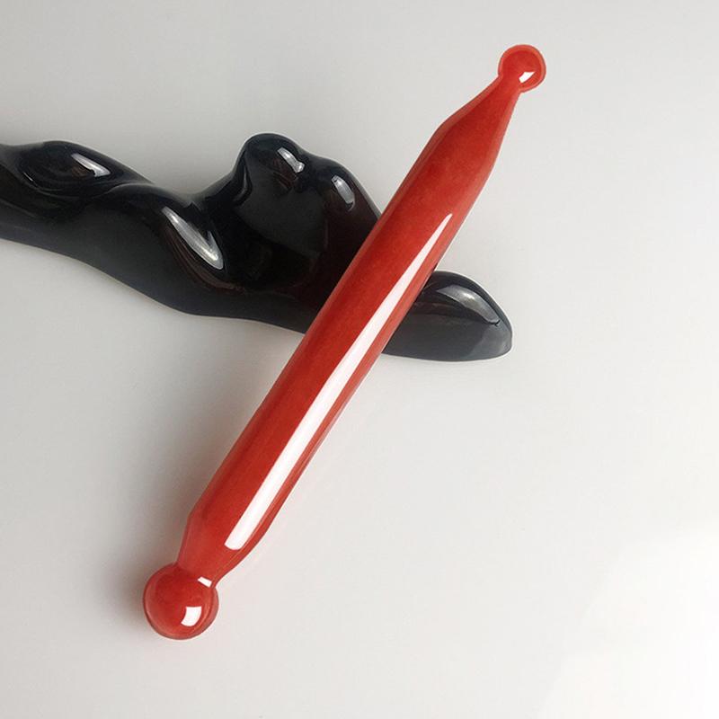 1Pcs Natural Jade Stick Stone Gua Sha Facial Massage Acupunctur Point Pen Chinese Medicine Guasha Beauty Messager Tool
