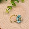 Pearl Ring Niche Retro High-end Flower Light Luxury Niche Ring Cool Style Elegant Accessory