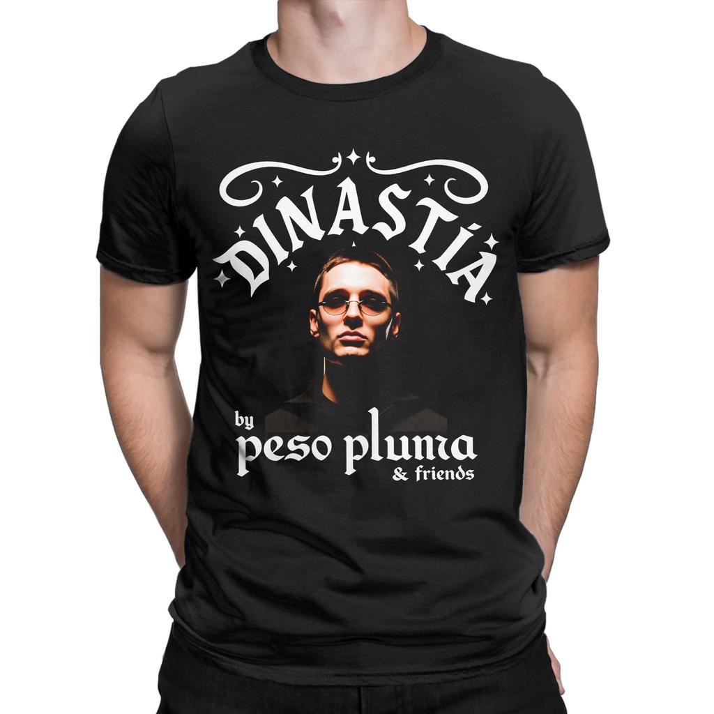 Peso Pluma Dinastía Tour 2026 T Shirt Summer  100 Cotton T Shirts For Mens  Pattern Tee Shirt Short Sleeve Vintage Clothes