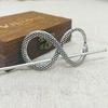 Vintage Vikings Snake Hairpins for Women Girls Metal Hair Stick Barrette Ouroboros Headdress Norse Mythology Jormungand Jewelry
