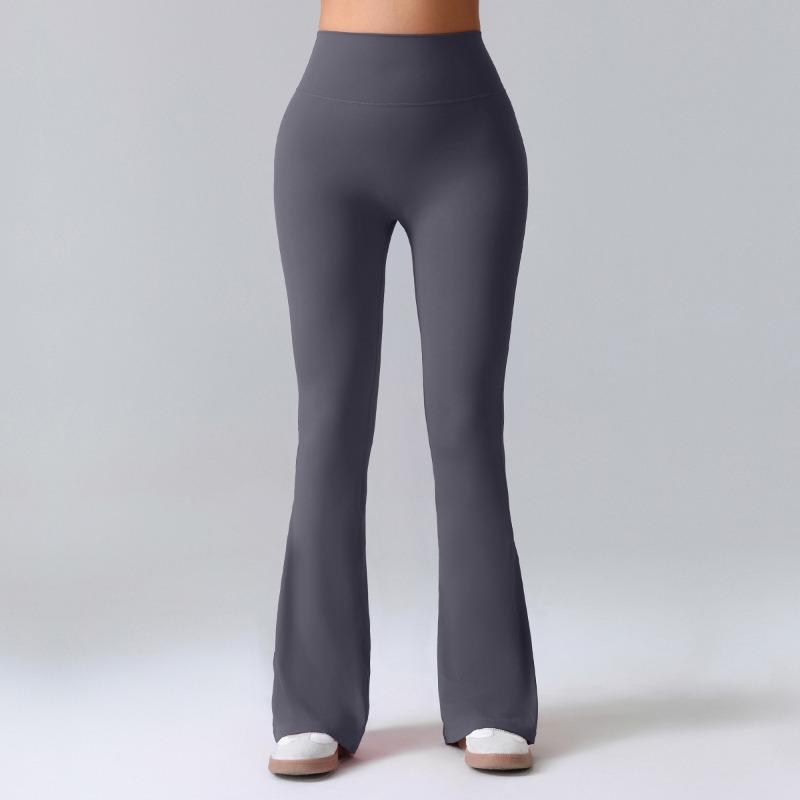 Yoga Pants Summer Thin Women's Beautiful Buttocks Slightly Pulled Fitness Pants Quick-drying Sweatpants Elastic and Thin Slim Flared Pants