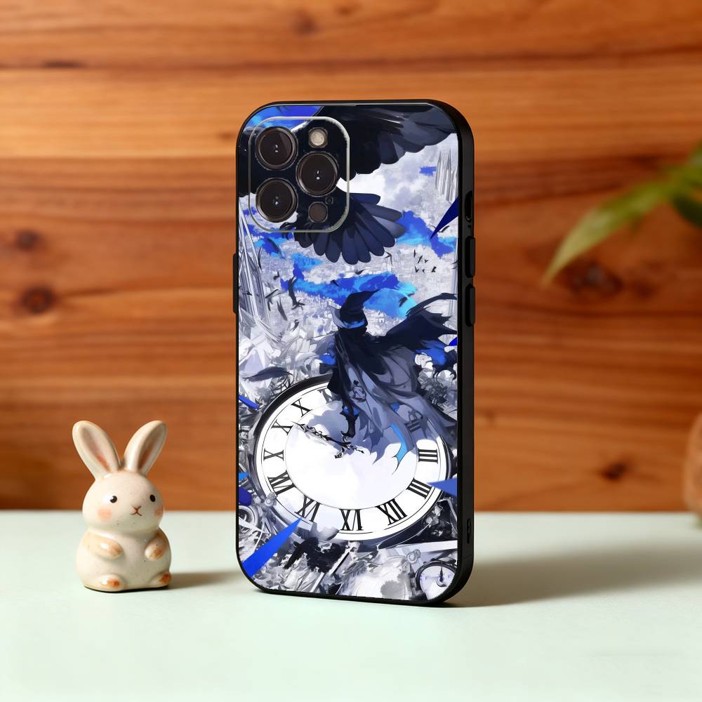 Lord of the Mysteries Fanarts Phone Case For iPhone17 16 15 14 13 12 11 Pro Max Plus,5G Soft Black Case