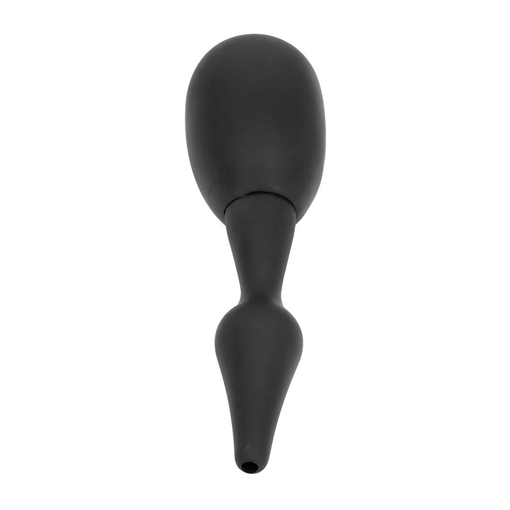 Anal Douche Soft Silicone Reusable Back Flow Prevention Anal Vaginal Cleaner for Colon Cleansing