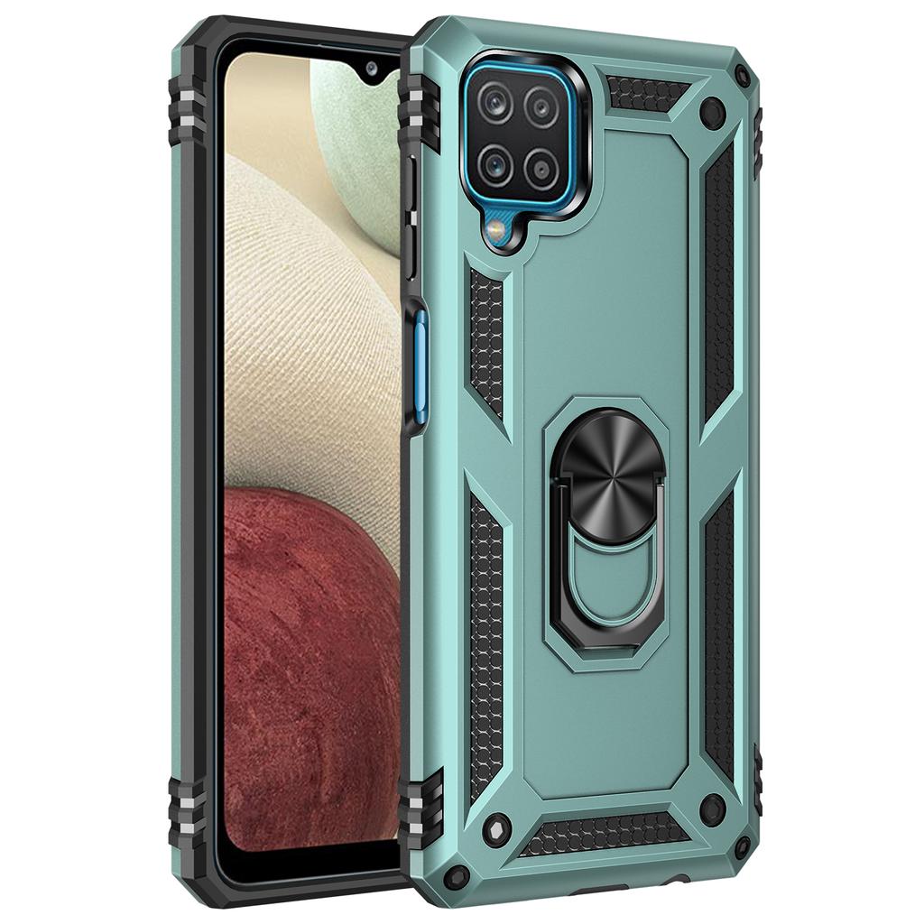 Ring Holder Case For Samsung Galaxy A12 SM-A125F/M/N M12 F12 A M F 12 Shockproof Cover For Galaxy A12 Case Samsung A12 M12 F12