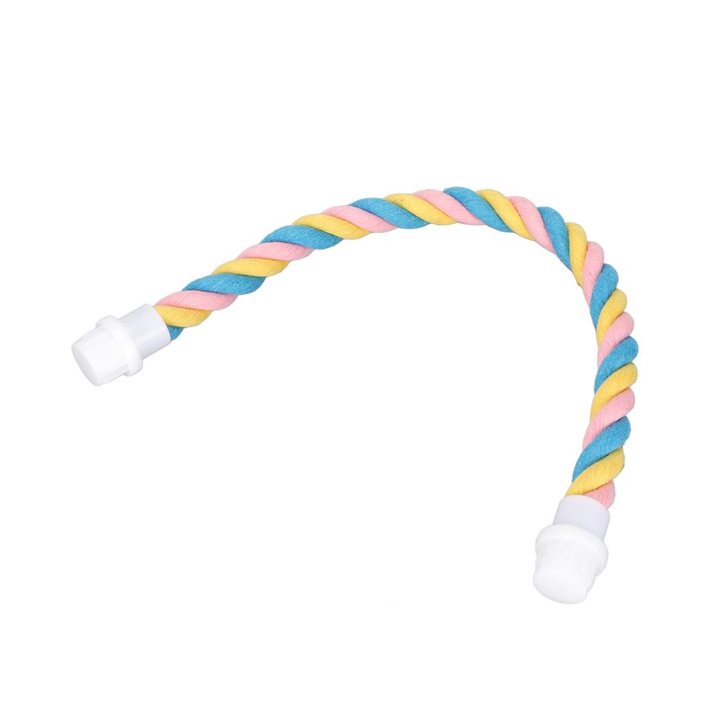 Bird Rope Perch Multipurpose Colorful Cotton Parrot Comfy Rope Perches for Parrots Parakeets