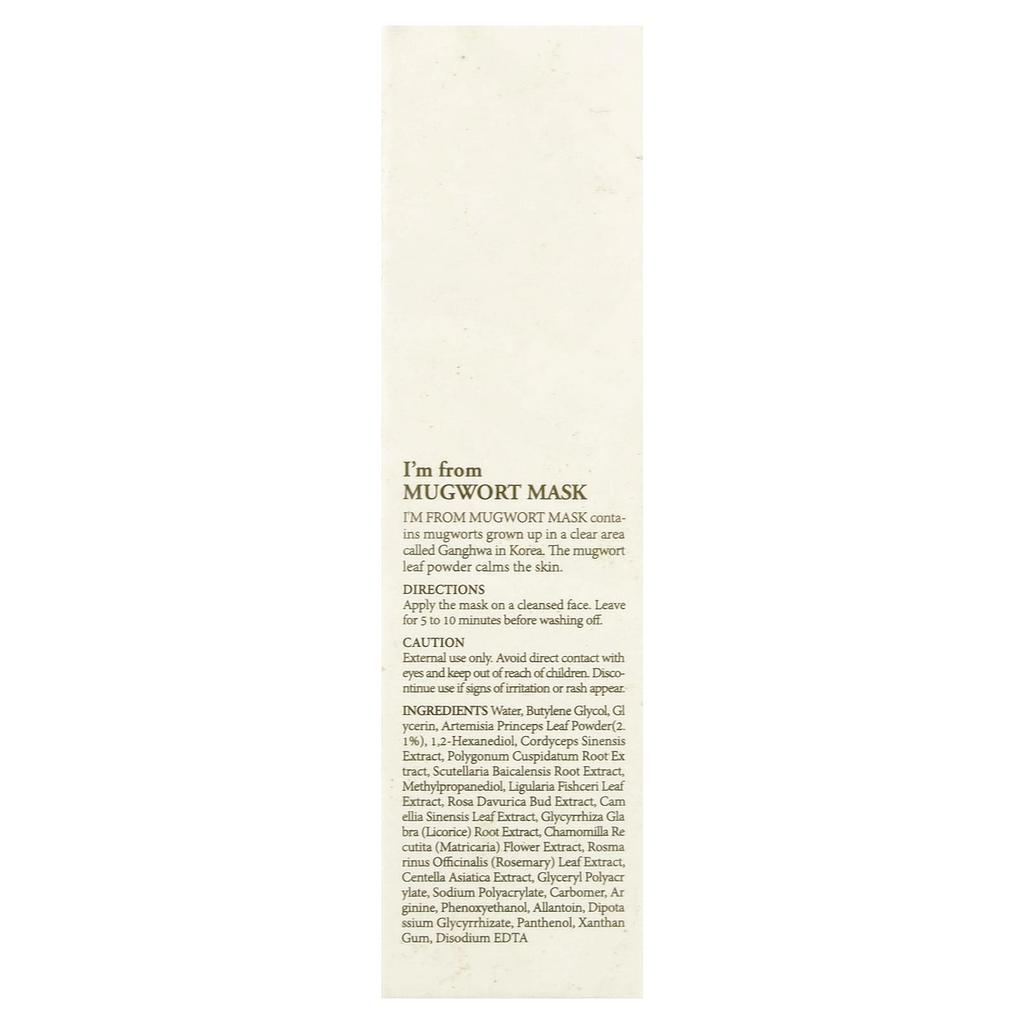 I'M FROM Mugwort Beauty Mask, 30G(1.05Oz)