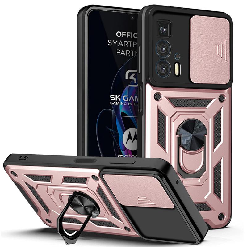 Für Motorola Edge 20 Pro Hülle Schiebekamera Armor Handyhüllen Für Moto Edge20 Lite Edges Magnetischer Halter Ständer Abdeckung Fundas