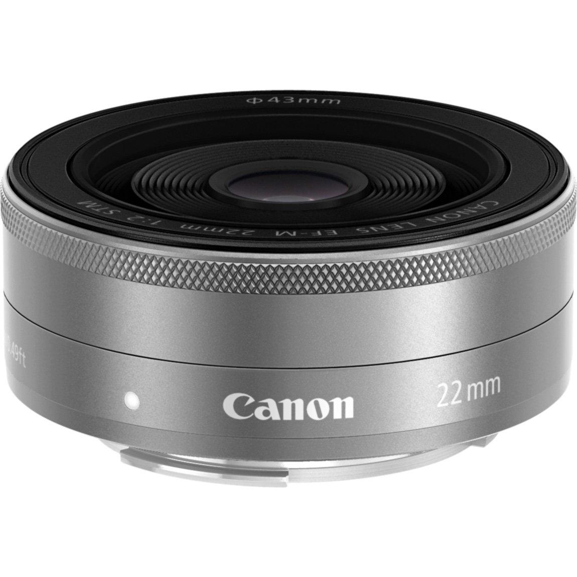 

Об’єктив Canon 22mm STM EF-M f/2.0 (Срібло).