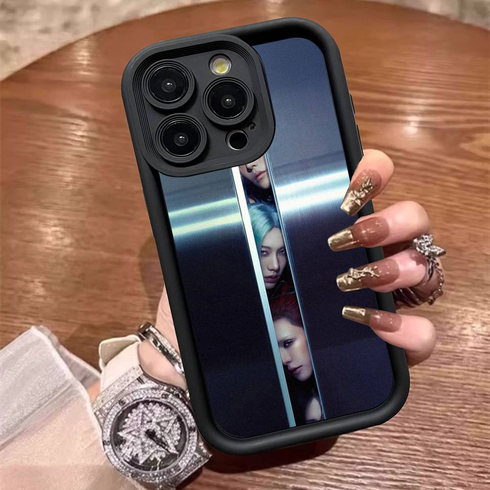 Coque de téléphone Kpop Groupe XLov Pour IPhone 17 16 15 14 13 12 11 Pro Max 16E Plus INS Housse Souple