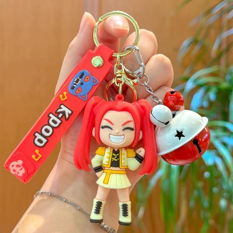 Kpop vânători de demoni breloc drăguț rucsac păpușă geantă pandantiv cuplu pandantiv breloc cadou