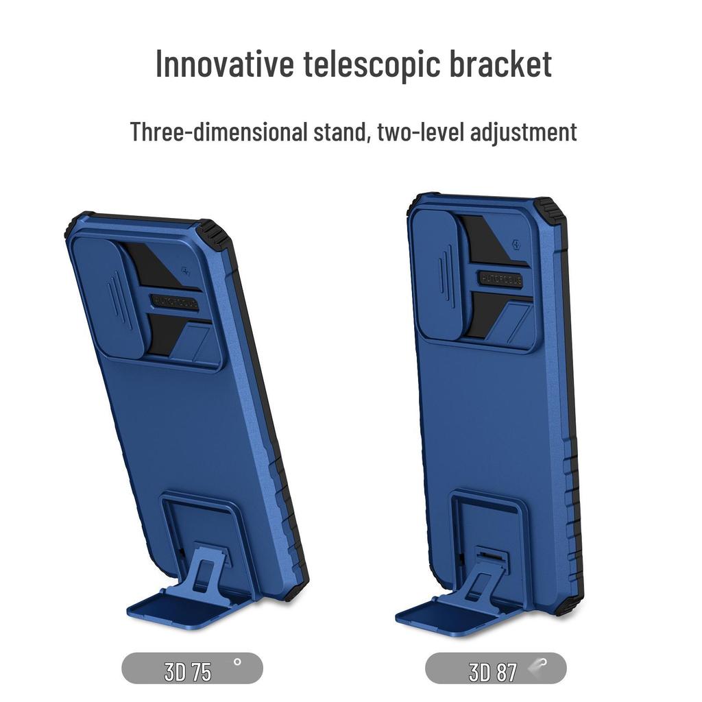 Huawei Honor X8/X9/X30i 3D Stand Push Window Protective Phone Case - Hot Sale.