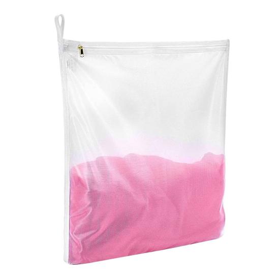 2Pcs/Set Protect Clothing Multi-functional Convenient Fine Mesh Stocking Blouse Washing Mesh Laundry Bag Laundry Wash Bag