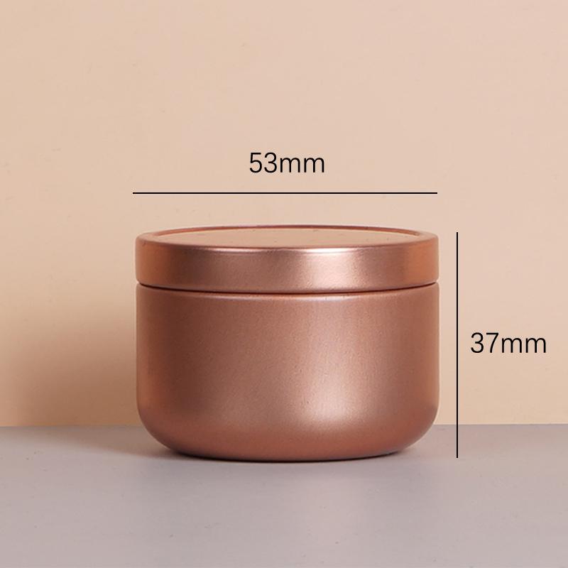 Tea Sealed Box Tea Packaging Jar Round Iron Tinplate Frosted Tea Container Vintage Tea Box Jewelry Candy Small Storage Can