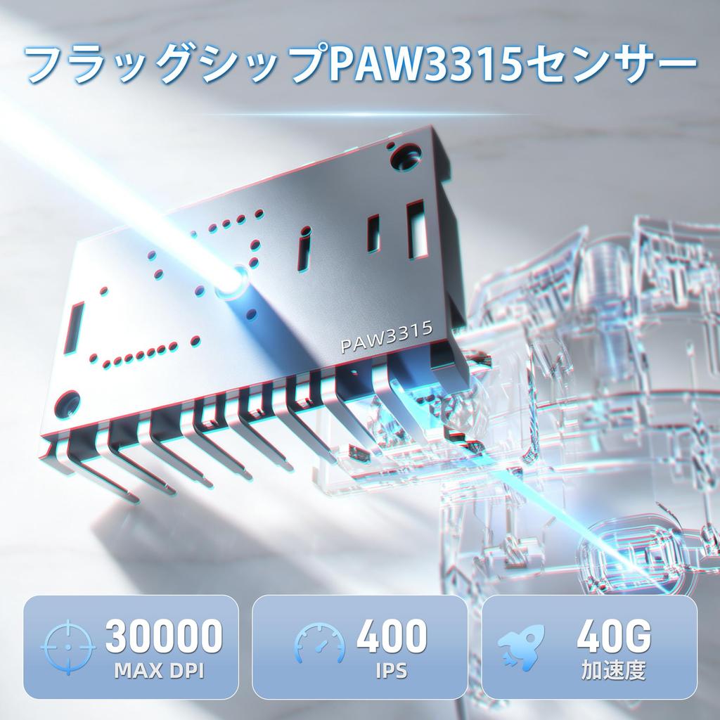 ATTACK SHARK X11 PRO V2 Gaming Lightweight Equipped with PAW3315 Microwave Oven Mouse, Wireless/Bluetooth/Wired, (69g),
