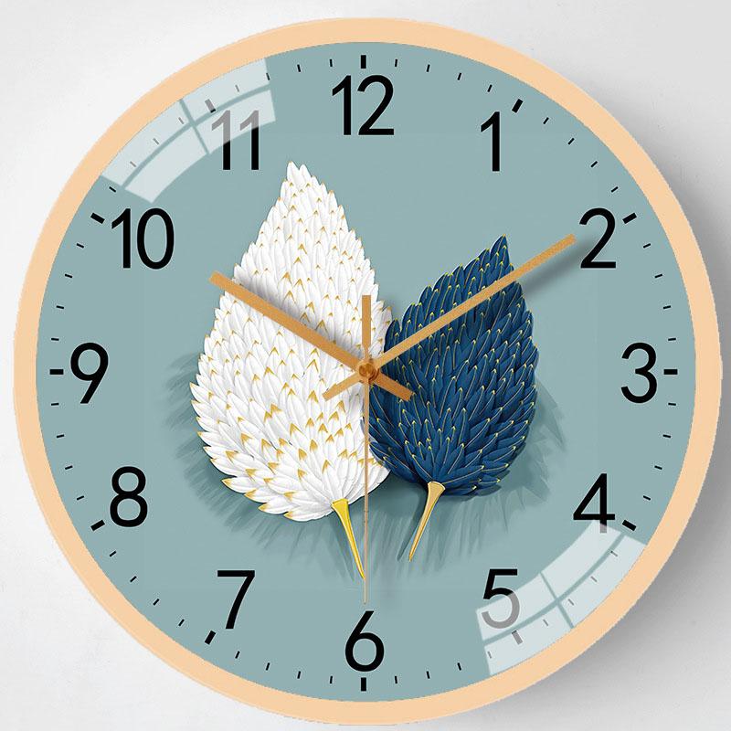 Multiple Sizes Fashion Wall Clock Creative Brand Silent Timepiece For Children Sitting Living Room Bedroom Kitchen Home Decor