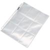 Amazon Basics Business Card Pocket Binder Sheets, 9 Pockets, 100 Packs, Clear
