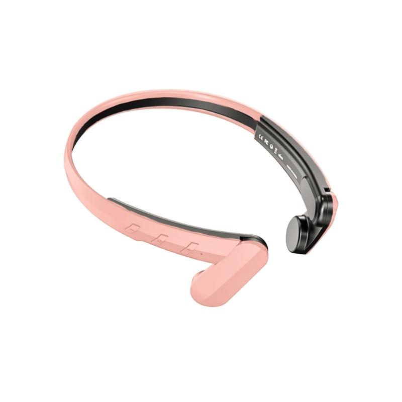 

Bone Conduction Headphones Bluetooth-compatible 5.2 with Microphone Sweat Resistant Sports Headphones Music Headset