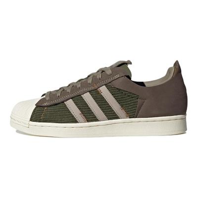 Superstar Shoes Canvas 'Black Gum' Sneakers GY0010