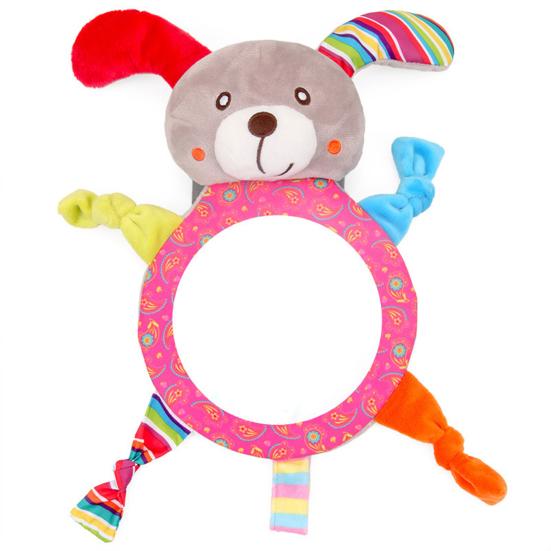 

Детское зеркало для лица, мультяшная форма, регулируемое плюшевое автомобильное детское зеркало заднего вида, регулируемое зеркало для детского сиденья безопасности Style 4