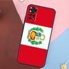 Peru Flag Case For Xiaomi Redmi Note 10 11 Pro 9 8 12 Pro Note 9S 8T 10S 11S 10C 12C 9C 9T 10A Funda