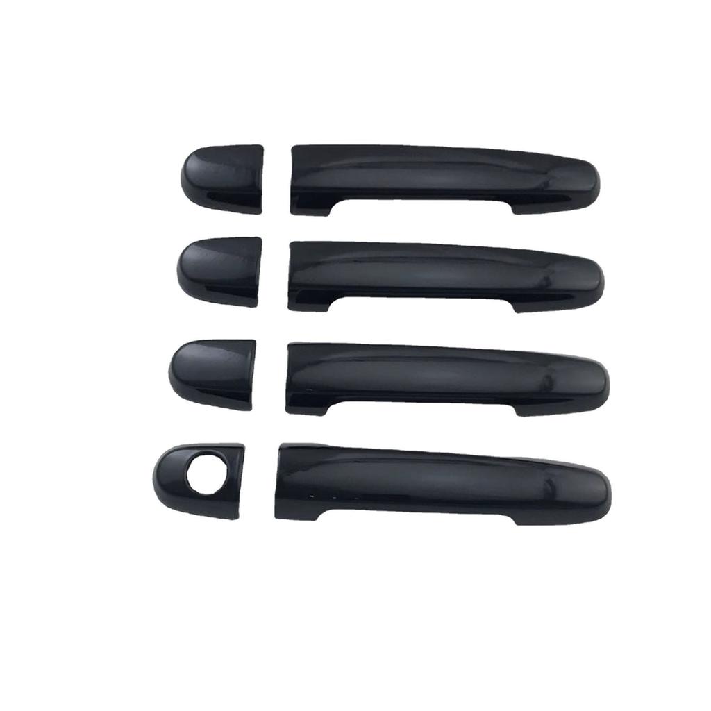 Glossy Black Door Handle Cover Trim for Toyota RAV4 2001 2013 4 or 5