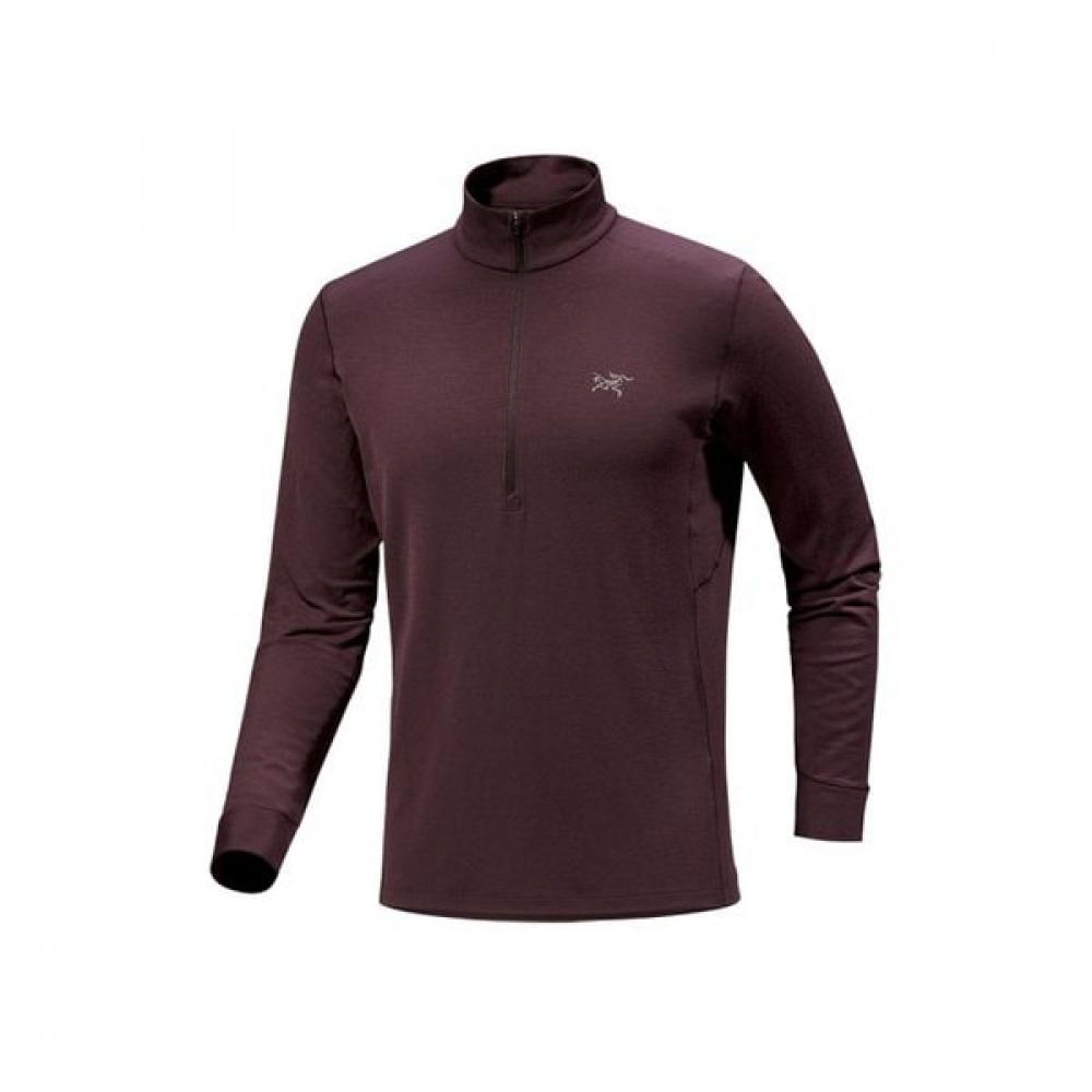 Arc Teryx [fw24] Merino Wool Zip Neck Men S Atofmx7497 phantaSm LG