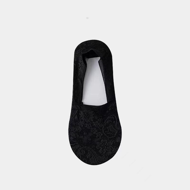 5 Pairs Lace Invisible Socks Comfy