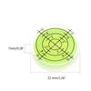 4pcs Professional 32x7mm Bulls-eye Bubble Degree Marked Surface Spirit Level For Camera Circular /Tripod /Furniture