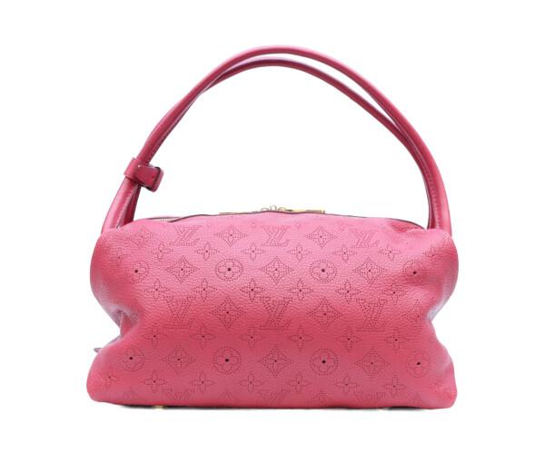 LOUIS VUITTON 2011 model M93813 Mahina Galatea PM Handbag Shoulder bag Gruner (Red)Used