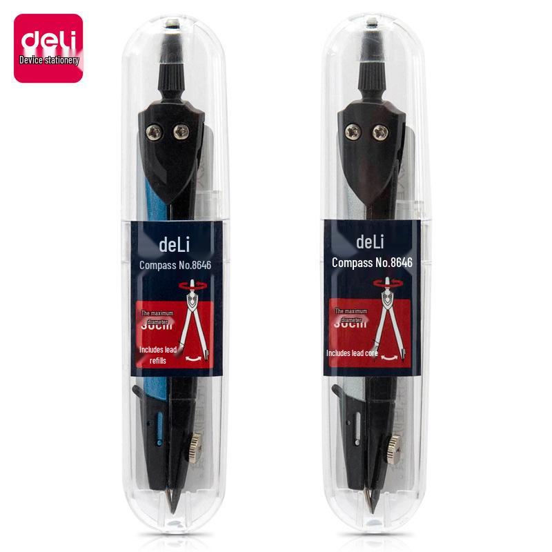 Deli 8646 Metal Compass: Student Exam Drafting & Design Tool —