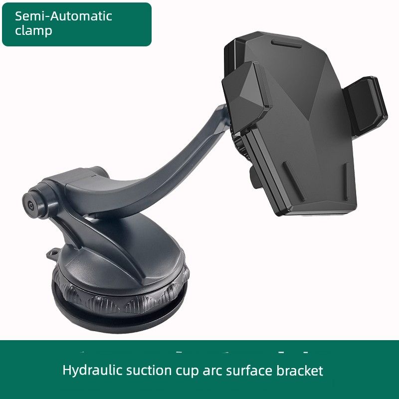 Strong Particle Arc Suction Cup Car Phone Holder Particle Noodles Dashboard Navigation Co-Driving Car Track Neutral