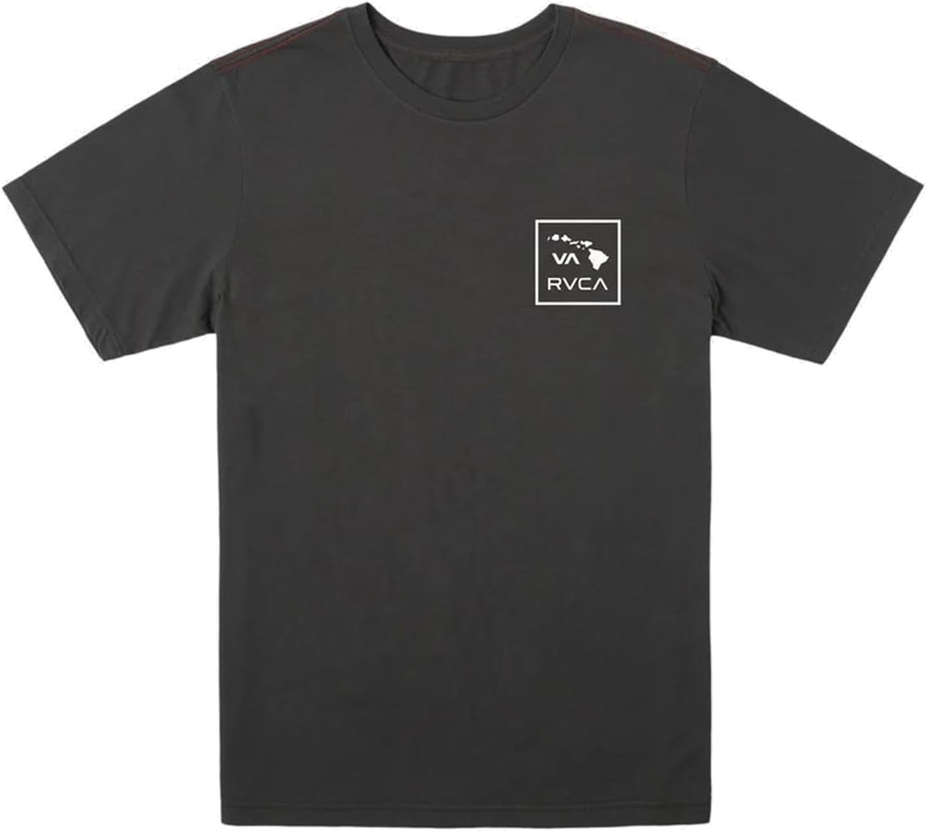 RVCA Men s Hawaii Red Stitch Soft Cotton Tee Shirt Unisex T-Shirt S