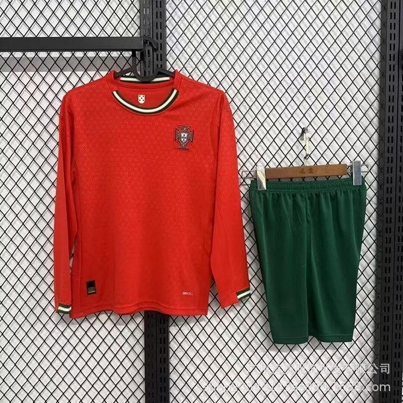 Wholesale 2526 Arsenal long-sleeved set, fans Liverpool two guests Portugal national team fan version S