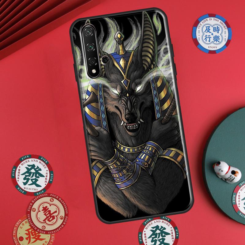 

Anubis Ankh Egyptian God For Huawei P60 Pro P30 P40 Lite Nova 7i 8i 11i 12i 12s 10 9 SE Y90 Y60 Y70 Y72 Y61 Y91 Case Huawei Nova 12i