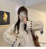 Women's Retro Thick Knit Sweater - Cozy, Loose-Fit, Autumn/Winter Style