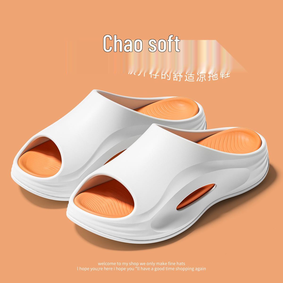 

Men s Non-Slip Thick Sole Slippers for Outdoor & Home - Summer Shower Comfort 42-43 (fits 41-42)