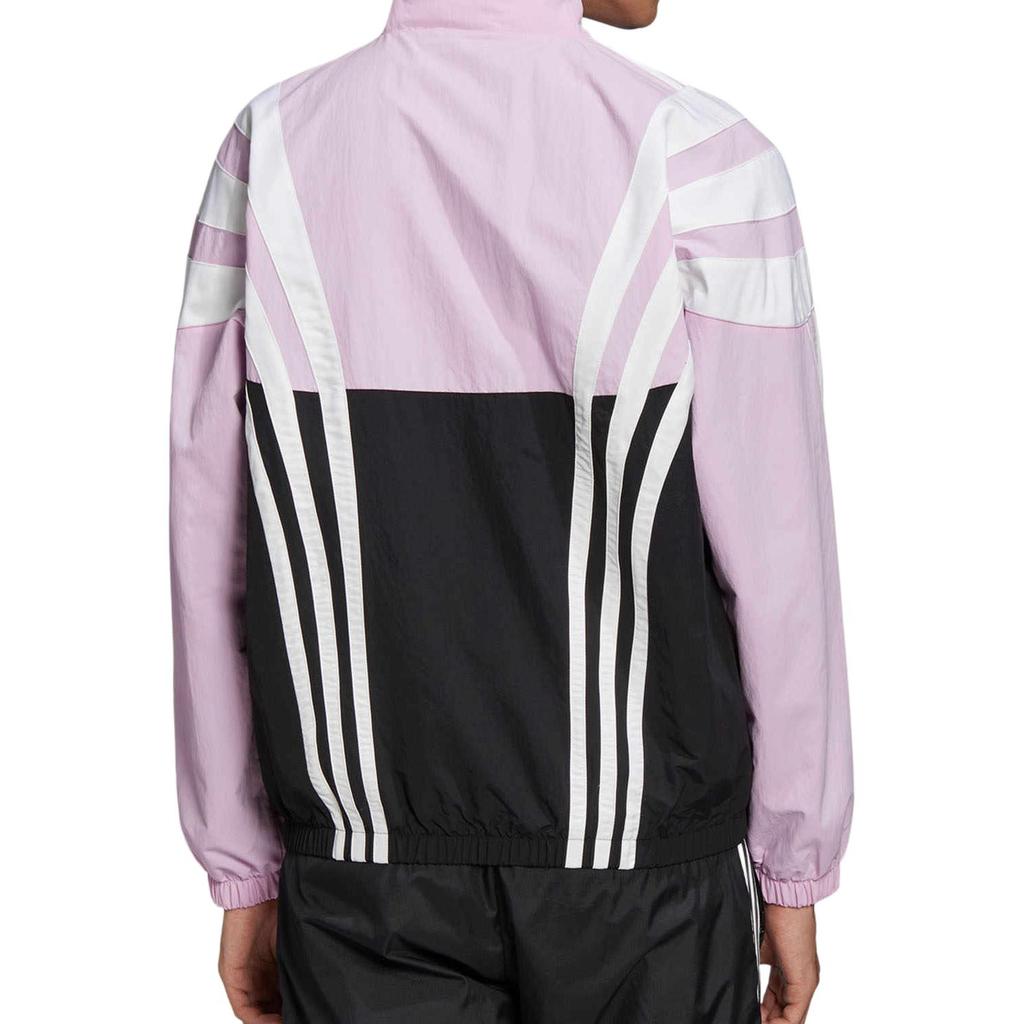 adidas Originals Retro Balanta 96 Contrast Zip Sports Jacket Men Jackets Pink EE2339