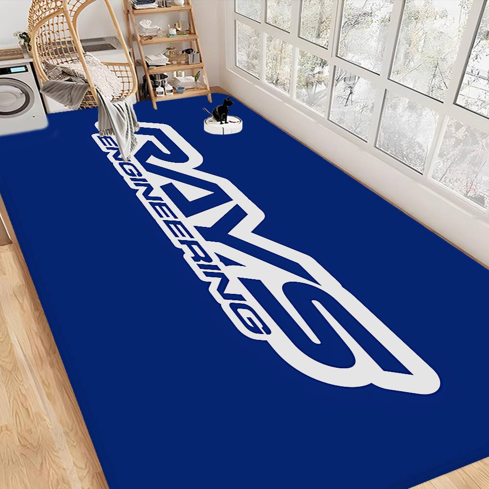 R-RAYS Wheels Bath Mat Kids Room Bedroom Decoration Balcony Anti-Slip Doormat Living Room Alfombra