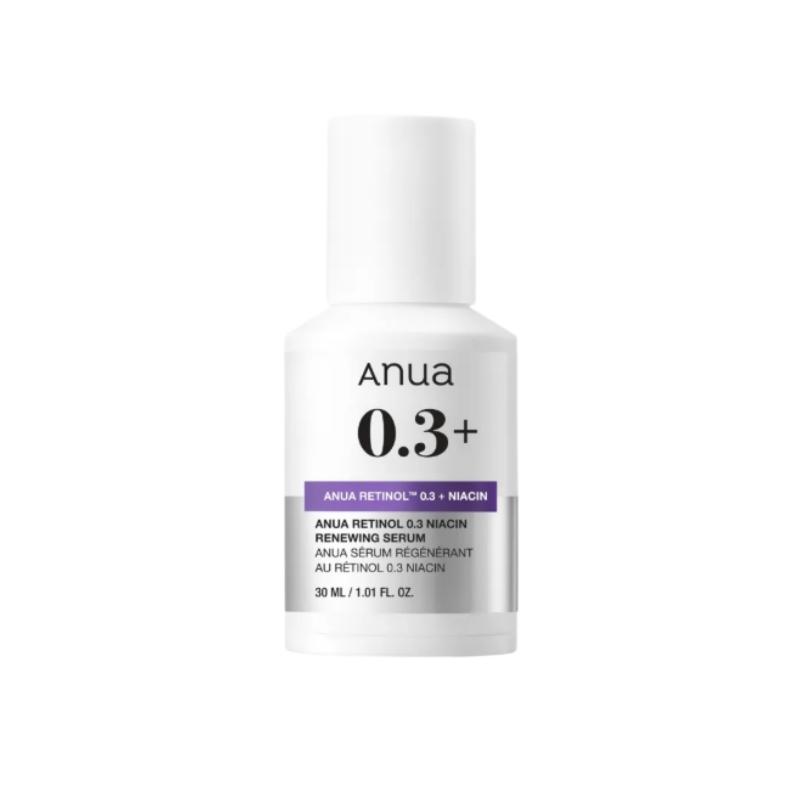 

Anua Retinol 0.3 Niacin Renewing Anti Aging Face Serum Korean Skincare 30ml