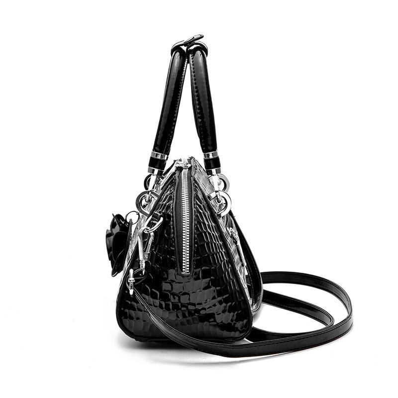 Tasche mit Krokodilmuster, Damenhandtasche, geräumige Umhängetasche, neuer Trend