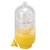 Egg Scrambler Convenient Hand Powered Golden Egg Maker for Mixing Egg Home Kitchen Yellow