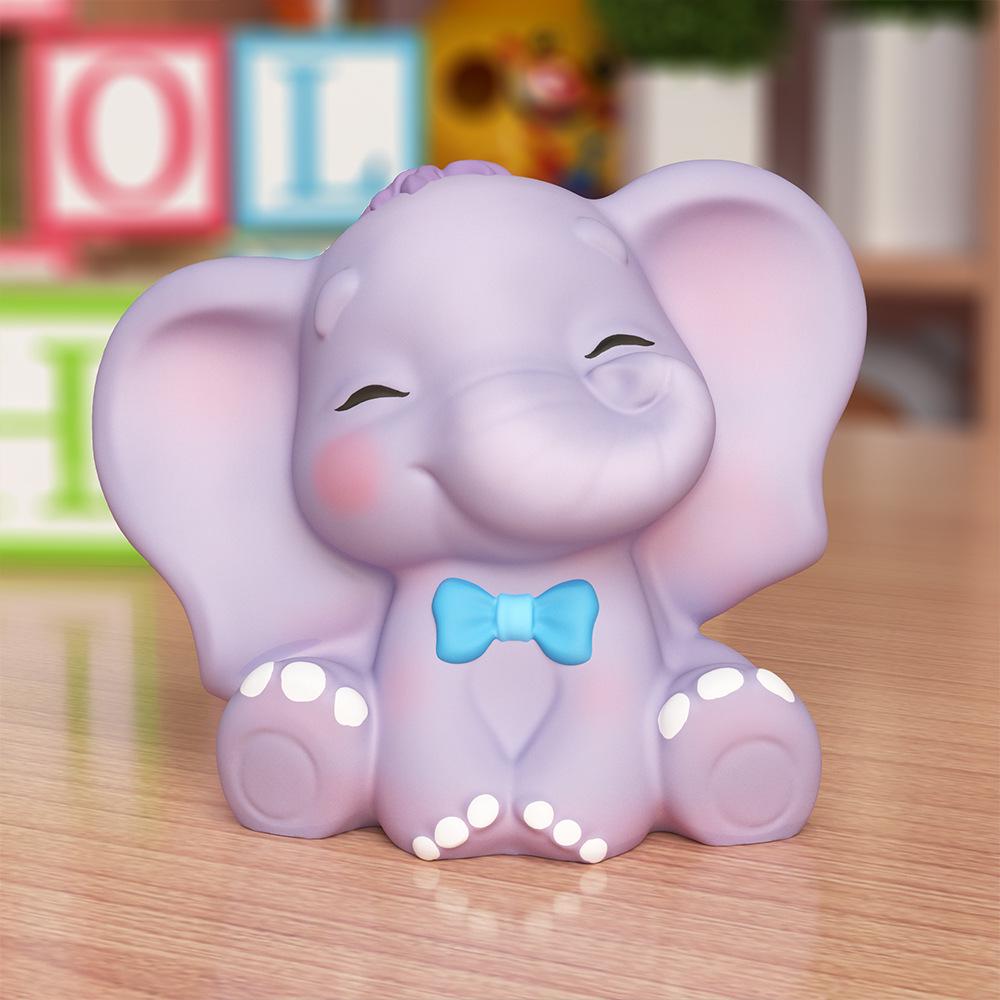 3D Large Baby Elephant Candle Silicone Mold for DIY Party Favors and Home Decor