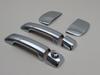 BRIGHTZ Chrome Door Handle for Toyota Tundra Double Cab and Later Part Number Covers/Knobs (2007 Models) [DHC-NOBU-302] (USA, 27614)