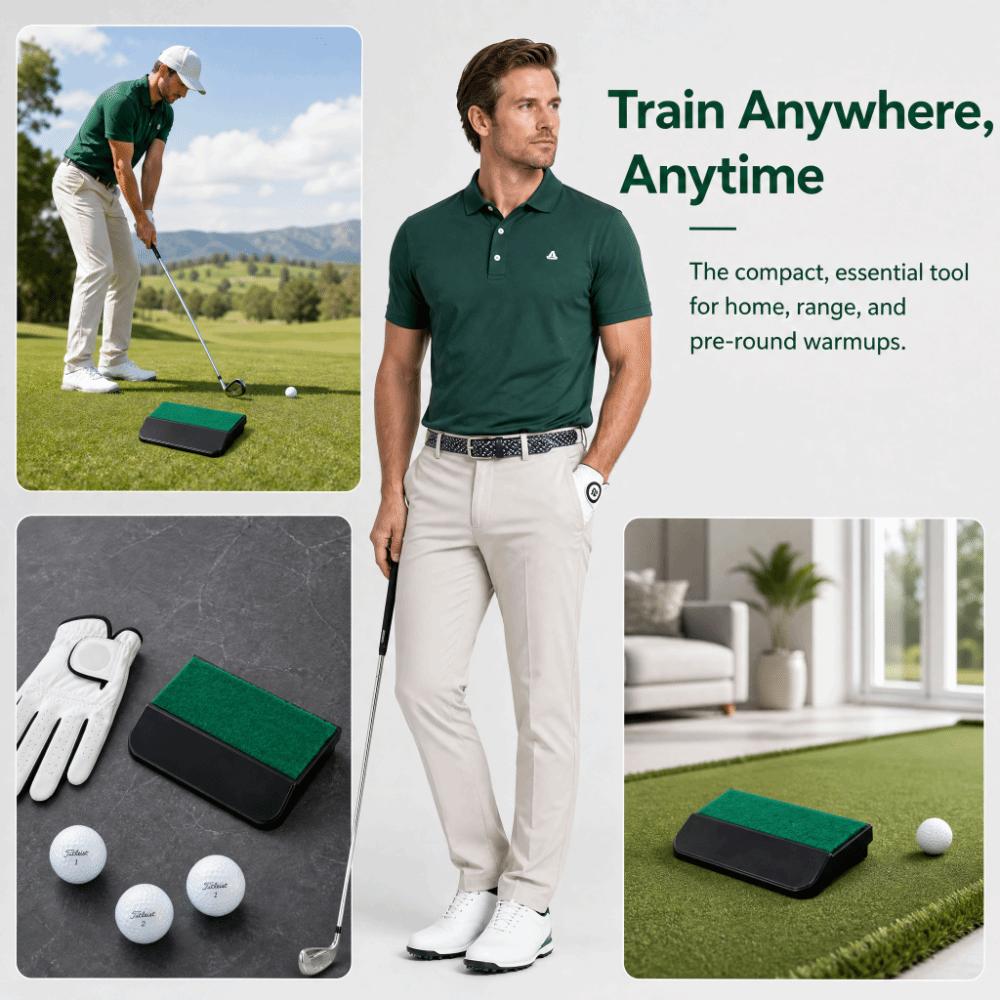 Artificial Turf Foot Alignment Pedal Plastic Base Golf Practice Board  Golf Training