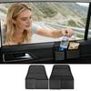 Car Door Window Organizer Cup Holder Bag Vehicle Side Door Organizer For Driver Truck SUV Van Interior Trip Road Camping