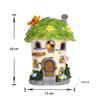 Solar-Powered Resin Fairy Garden Lamp 